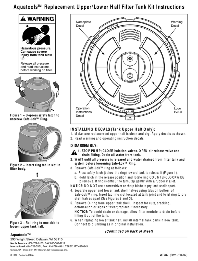 AquaTools Filter Tank Kit manual AquaTools Filter Tank Kit manual