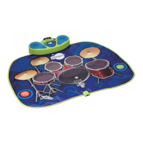 ItsImagical My mp3 rock & drum mat manual ItsImagical My mp3 rock & drum mat manual