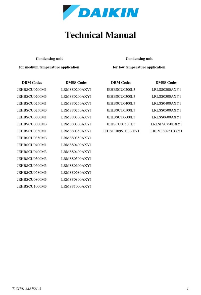 Daikin JEHBSCU0200M1 Technical manual