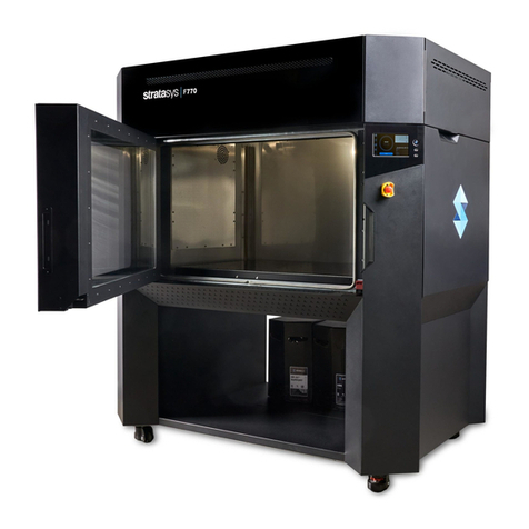Stratasys F770 User manual