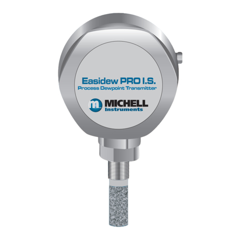 PST MICHELL Instrucments Easidew PRO I.S. for... user manual