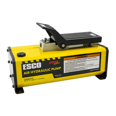 Esco Pro Series User manual