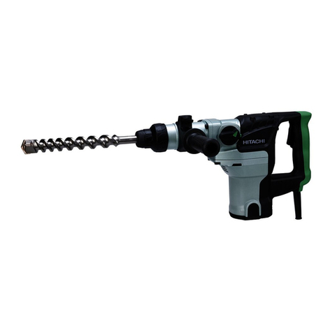 Hitachi DH38MS Handling instructions