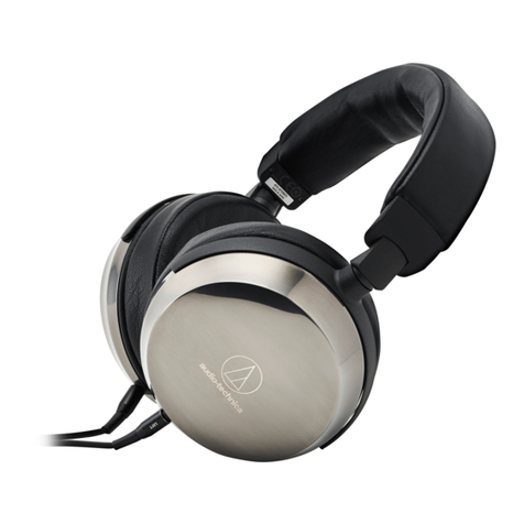 Audio Technica ATH-AP2000Ti User manual