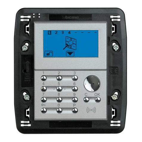 Bticino HC4608 quick start guide