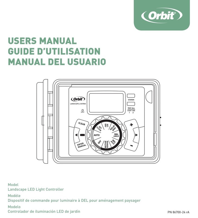 Orbit Landscape LED Light Controller user manual
