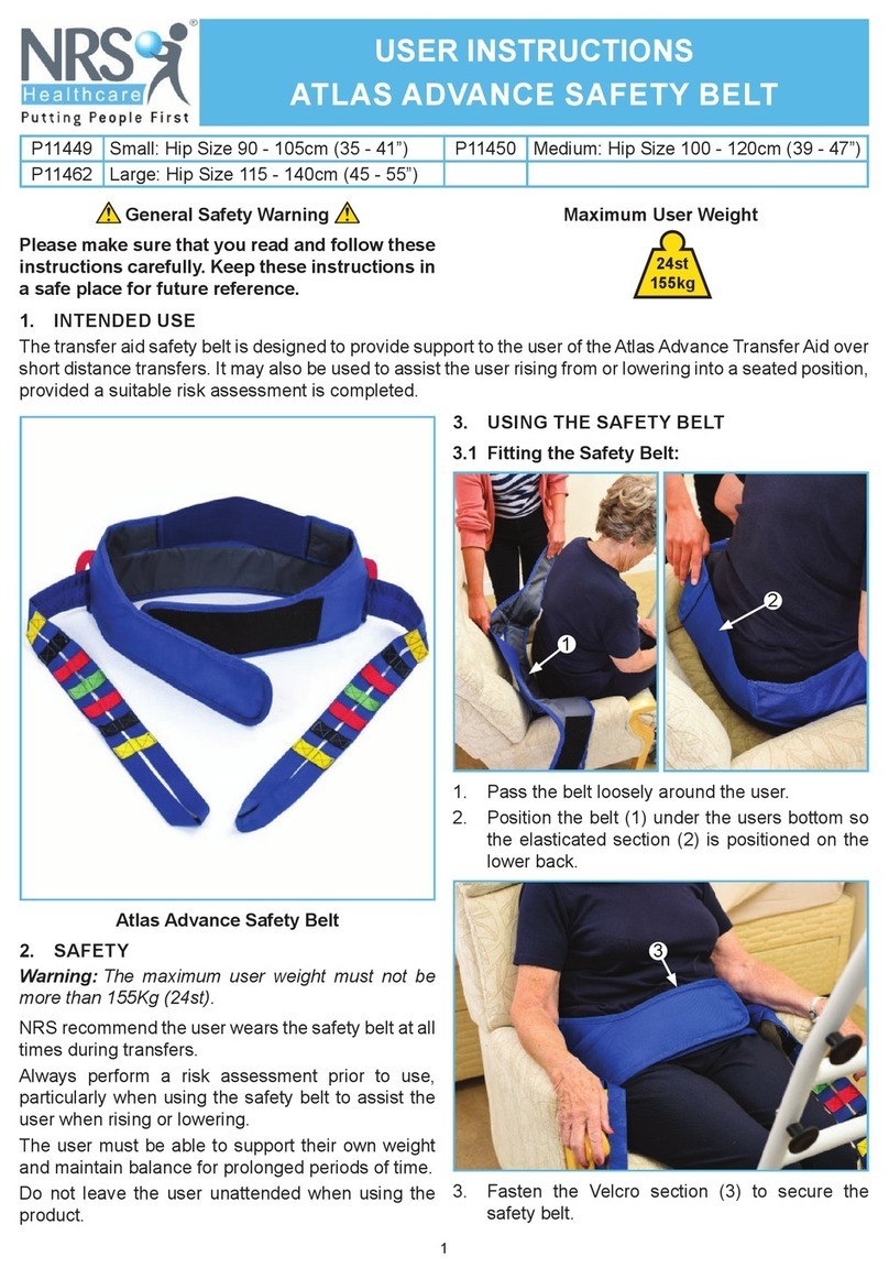 NRS Healthcare P11449 User instructions