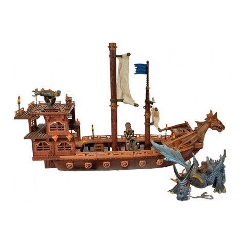 Mega Bloks Dragons Krystal Wars Instruction book