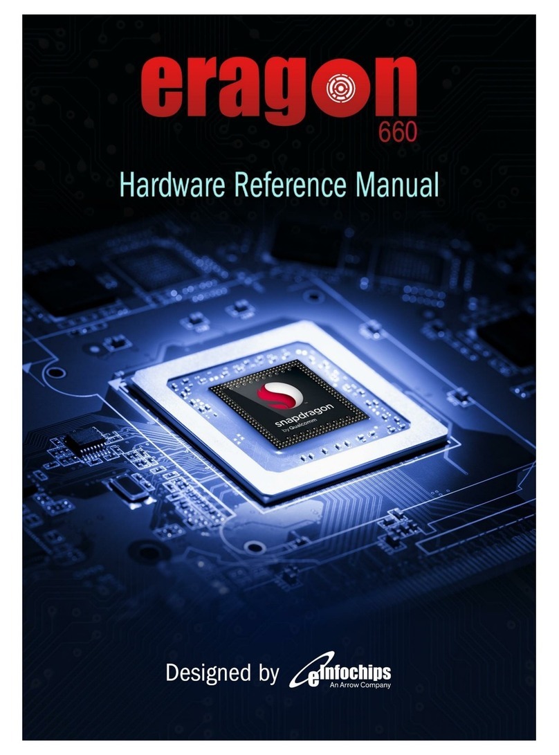 Arrow einfochips eragon 660 Hardware Referance Manual