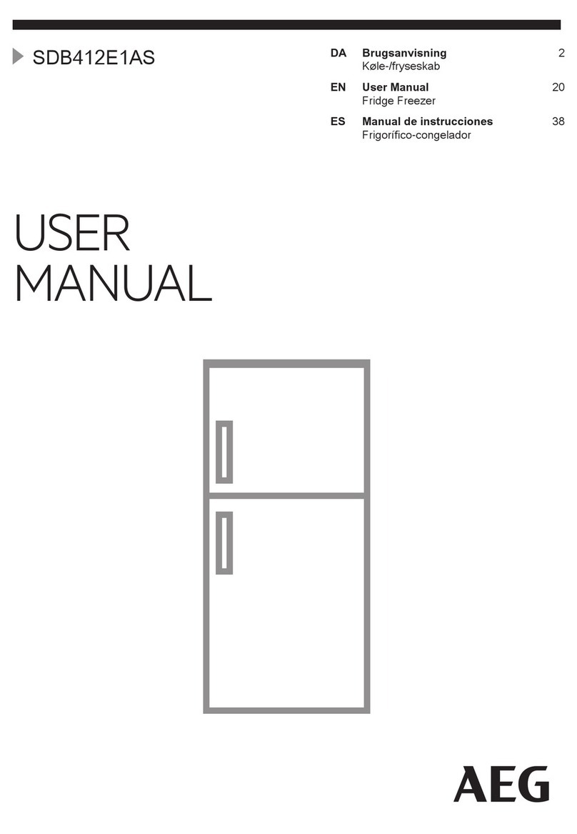 AEG SDB412E1AS User manual