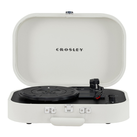 Crosley CR8009B-DU User manual