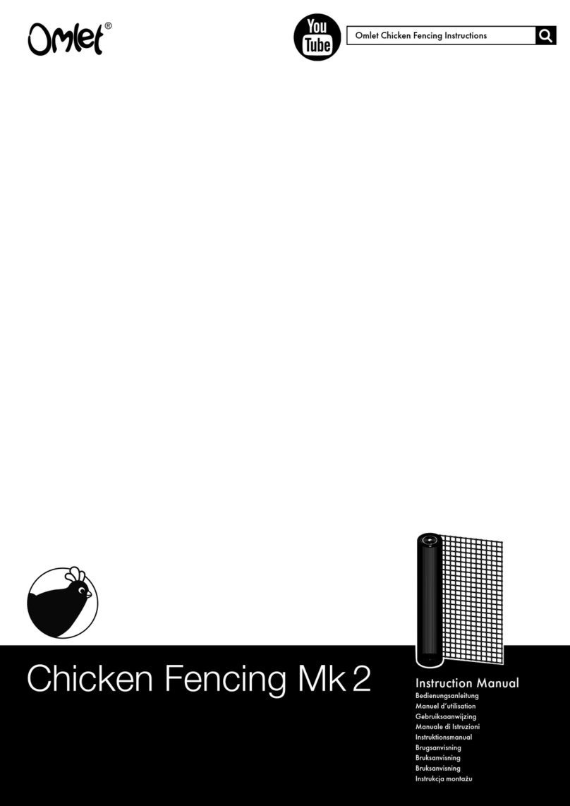 Omlet Chicken Fencing Mk 2 User manual