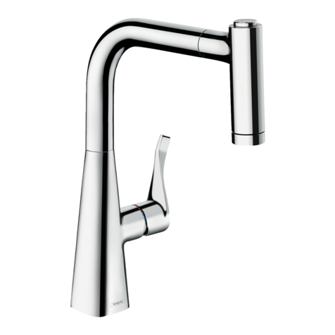 Hans Grohe Metris M71 220 2jet 73800 Series Manual