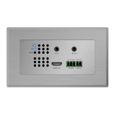 Blu Stream HEX11WP-RX Quick reference guide
