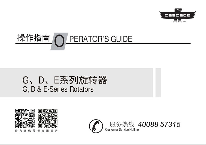 Cascade G Series Manual