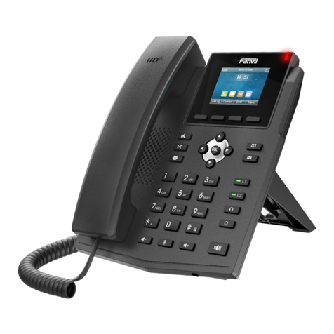 Fanvil X3S Pro Quick installation guide