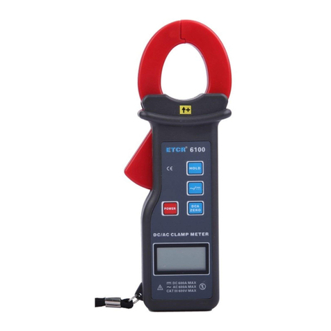 ETCR 6100 user manual