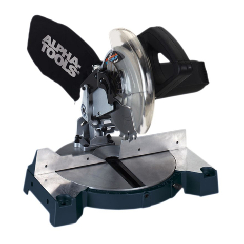 Alpha tools KS 210/2 Profi operating instructions