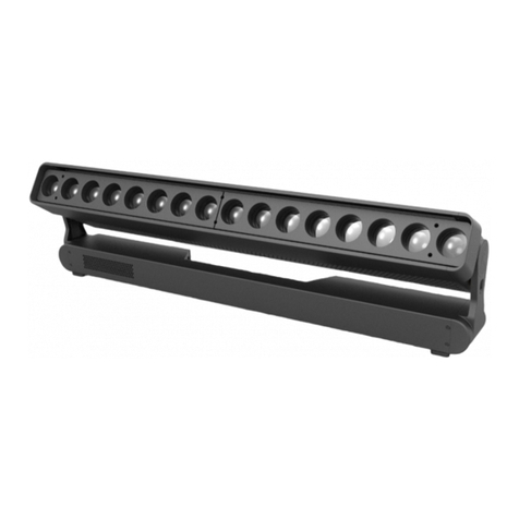 Claypaky TAMBORA BATTEN ROUND User manual