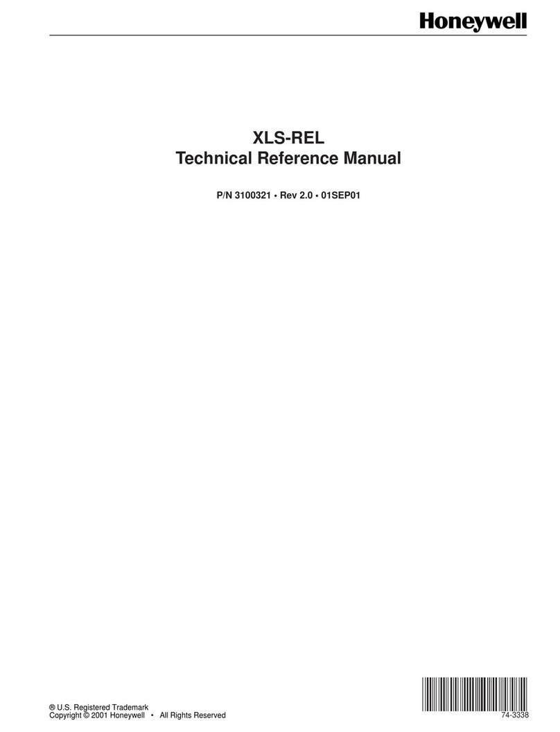 Honeywell XLS-REL Product manual
