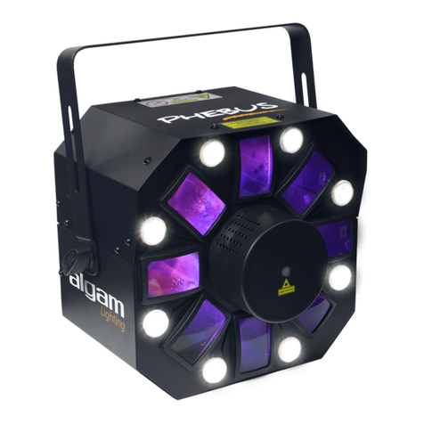 Algam Lighting PHEBUS Installation and operation manual