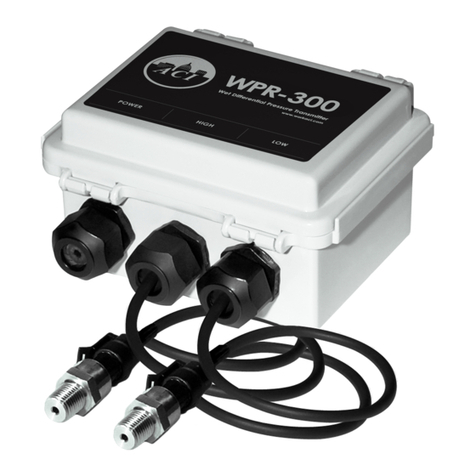 aci WPR2-300 Series User manual