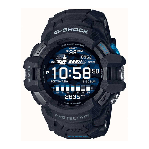 Casio G-Shock GSW-H1000 User manual