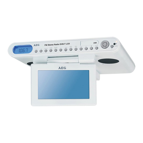 AEG KRC 4330 DVB-T User manual