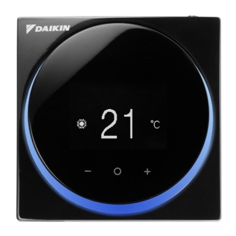 Daikin BRC1H71W Operation manual