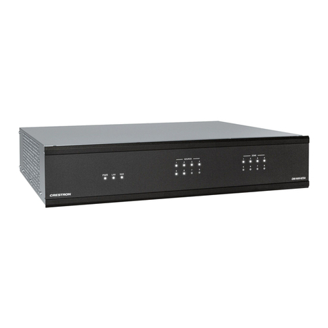 Crestron DM-NAX-8ZSA User manual
