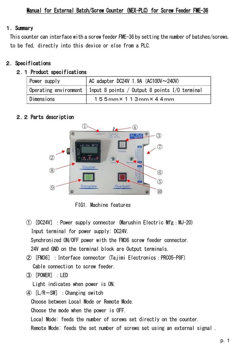 OHTAKE NEX-PLC manual