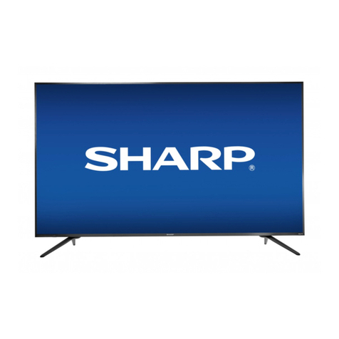 Sharp Roku LC-75LBU711C User manual