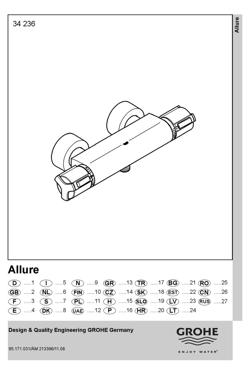 Grohe Allure 34 236 manual