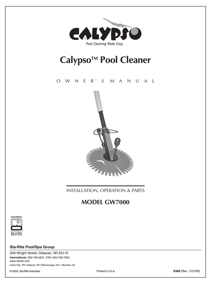STA-RITE Calypso owner's manual