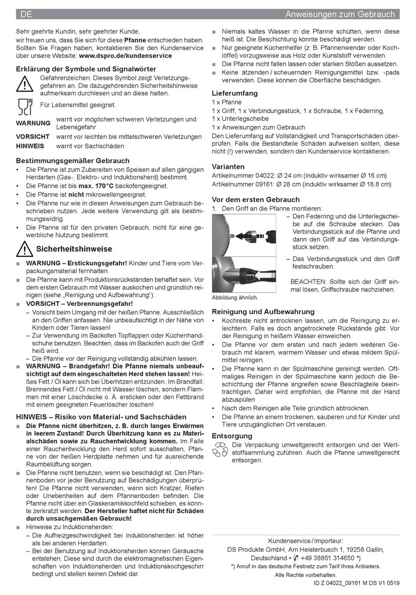 DS Produkte 04022 User manual