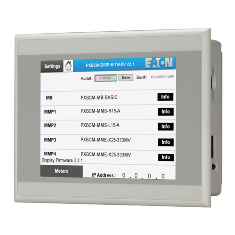 Eaton Power Xpert Branch Circuit Monitor User manual