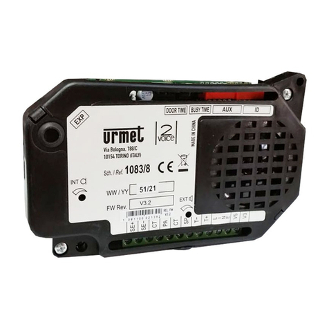 urmet domus 1083/8 manual