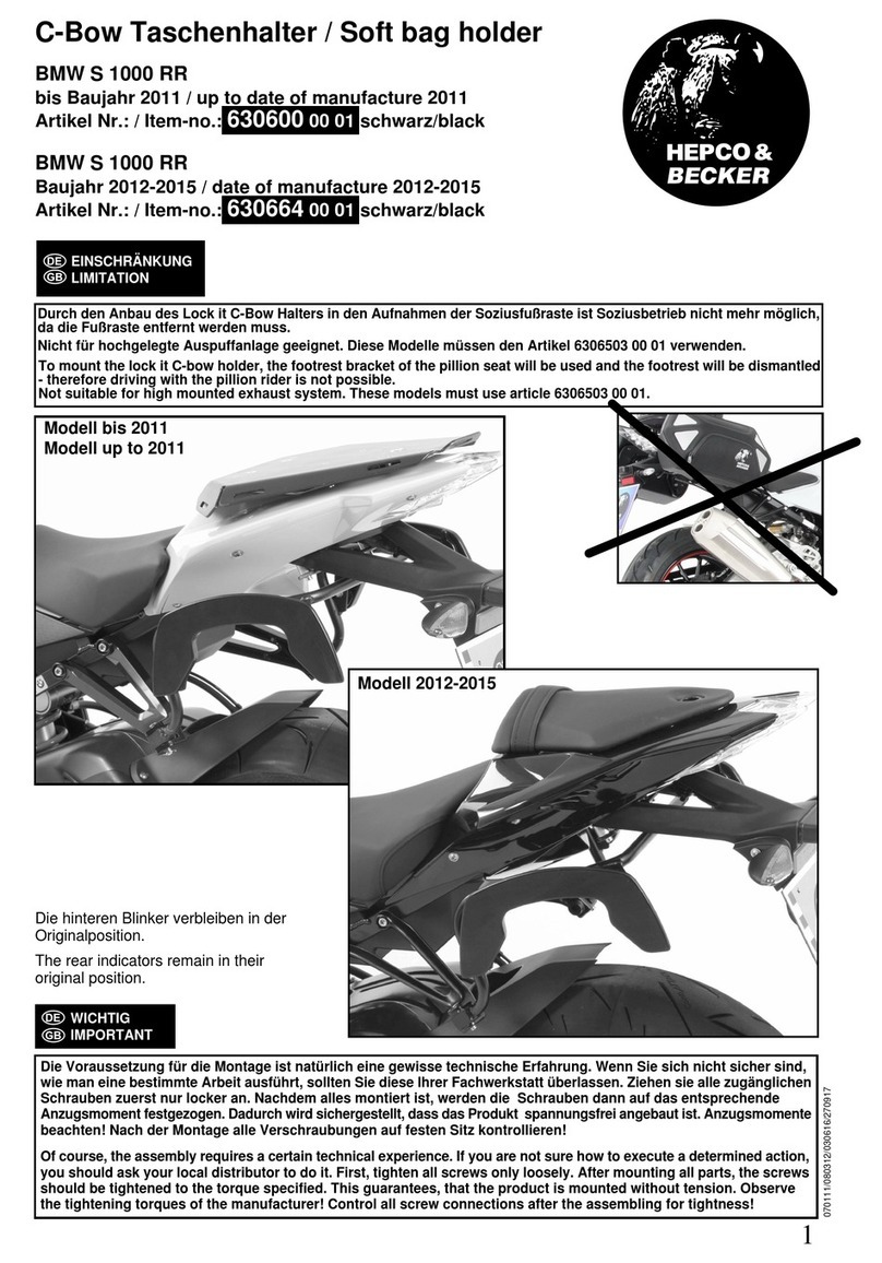 hepco & becker 630600 00 01 User manual