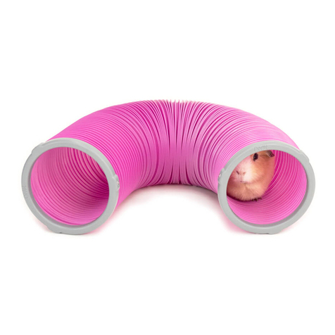 Omlet guinea pig play tunnel end rings User manual