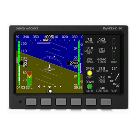 Dynon D180 FlightDEK User manual