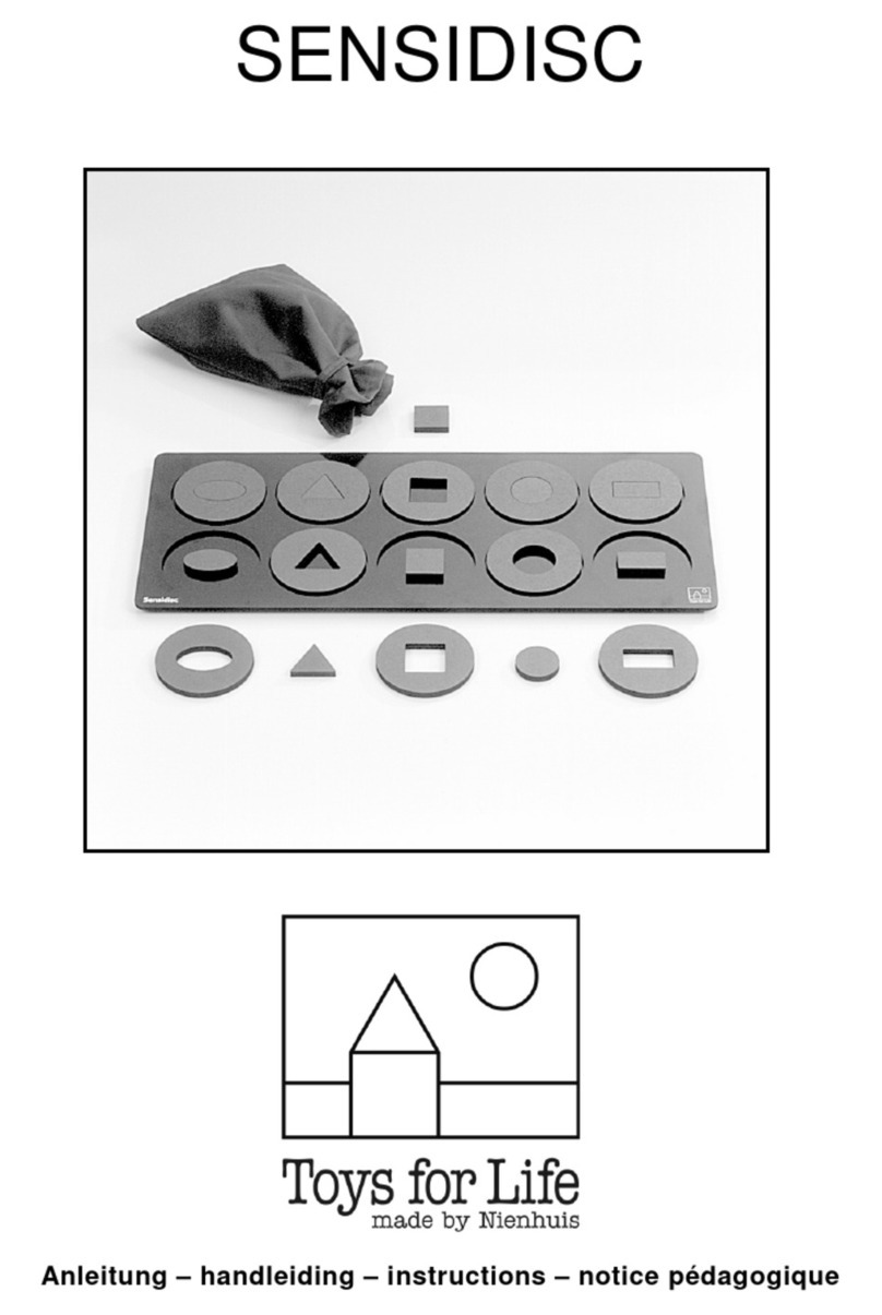 Toys for life SENSIDISC instructions