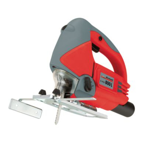 EINHELL ERGO TOOLS E-PST 800 L User manual