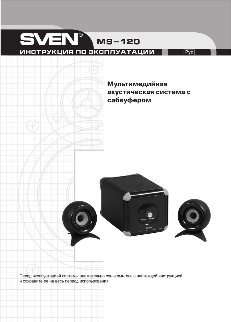 Sven MS-120 User manual