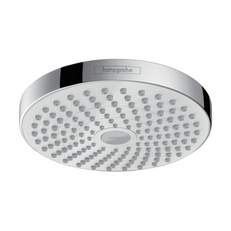 Hans Grohe Croma Select S 180 2jet 26522000 Manual Hans Grohe Croma Select S 180 2jet 26522000 Manual