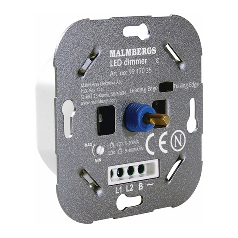 Malmbergs 99 170 35 instruction manual