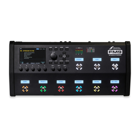 Fractal FM9 User manual