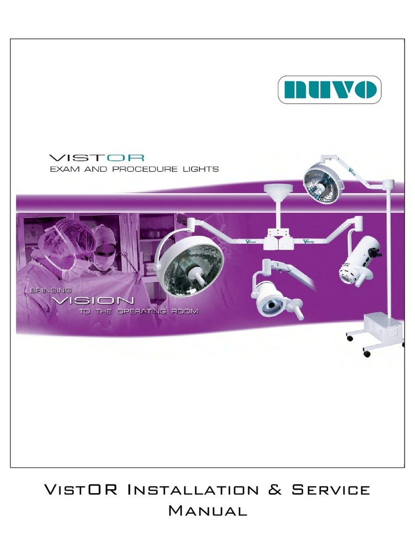 Nuvo VISTOR Installation & service manual