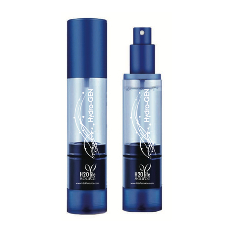 H2O LIFE SOURCE Hydro-GEN Beauty product manual H2O LIFE SOURCE Hydro-GEN Beauty product manual