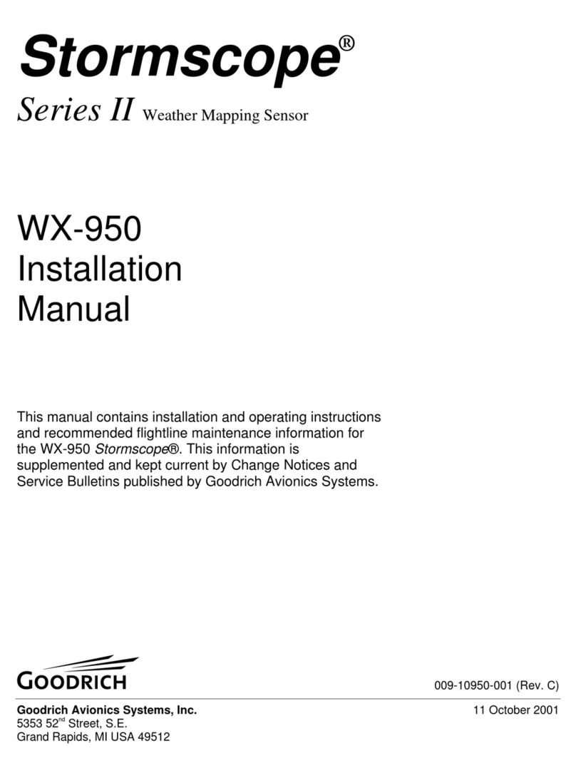 GOODRICH Stormscope Series II installation manual