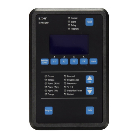 Cutler-Hammer IQ Analyzer quick start guide